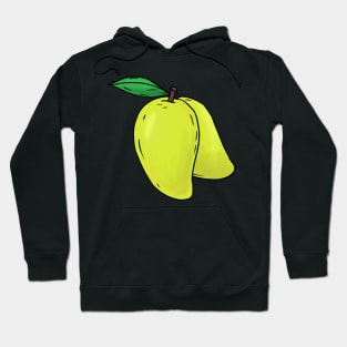 Mango hand drawn fruits summer Hoodie